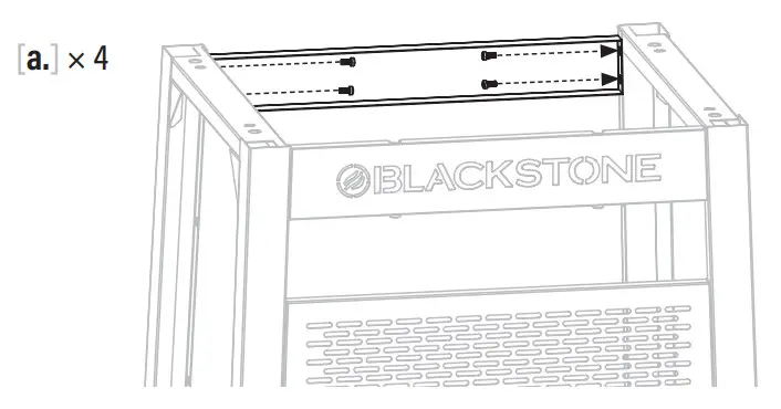 BLACKSTONE 6824 Pizza Oven with Mobile Cart - Step 15