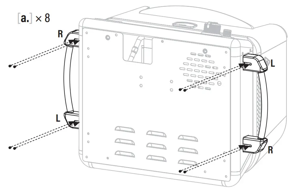 BLACKSTONE 6824 Pizza Oven with Mobile Cart - Step 2