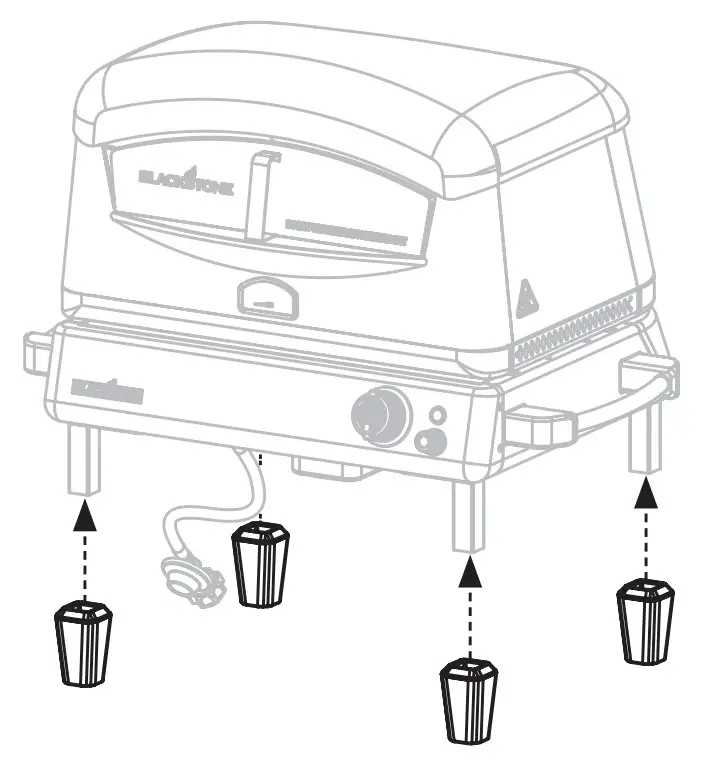 BLACKSTONE 6824 Pizza Oven with Mobile Cart - Step 23