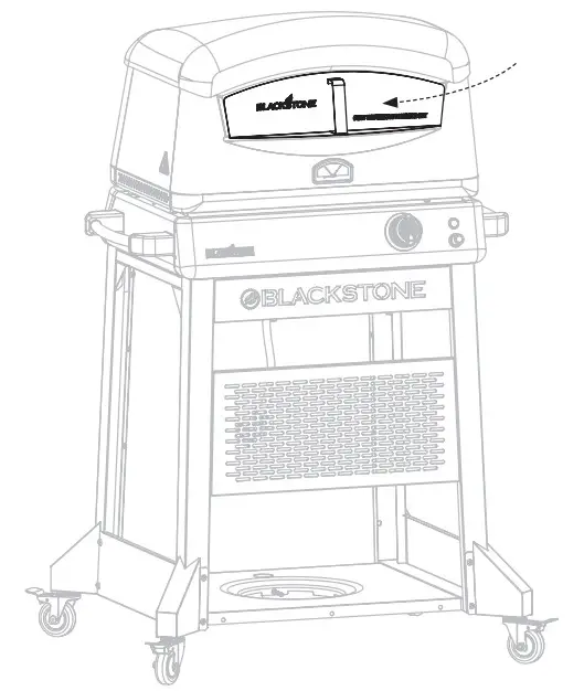 BLACKSTONE 6824 Pizza Oven with Mobile Cart - Step 24