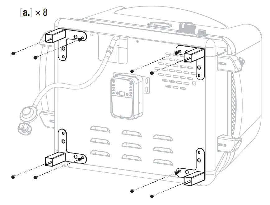 BLACKSTONE 6824 Pizza Oven with Mobile Cart - Step 9