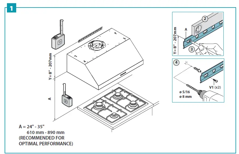 falmec-FPERO30U5SS -R 30-Inch-Stainless-Steel-Convertible-Canopy-Pro-Style-Under-Cabinet-Hood-4