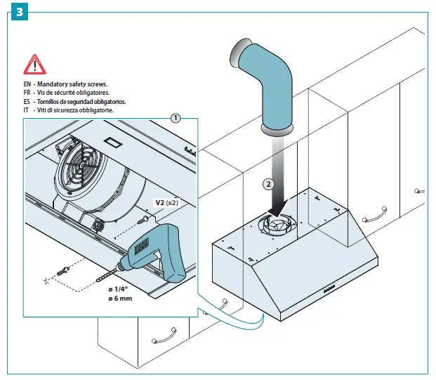 falmec-FPERO30U5SS -R 30-Inch-Stainless-Steel-Convertible-Canopy-Pro-Style-Under-Cabinet-Hood-6