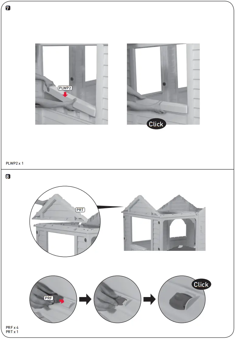 KeTeR 17182766 Garden Villa Play House - Assembly 3