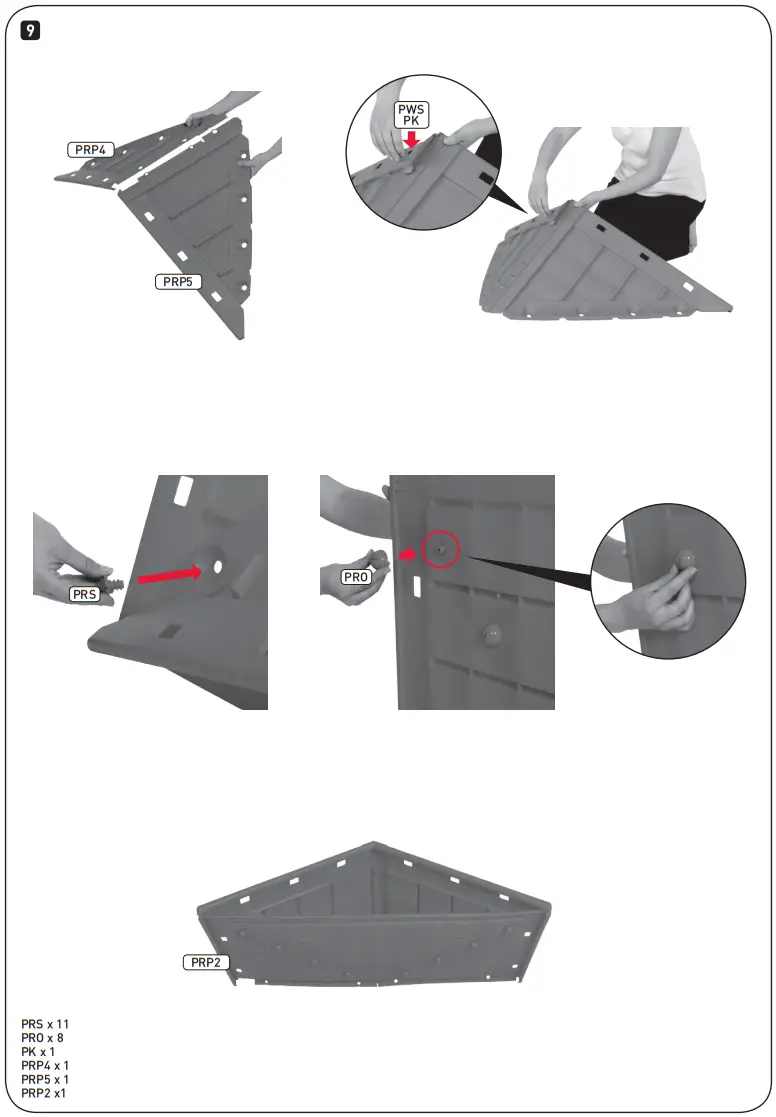 KeTeR 17182766 Garden Villa Play House - Assembly 4