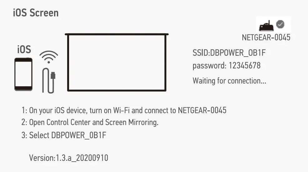 DBPOWER RD 821 MINI LCD Video Projector - Fig 27