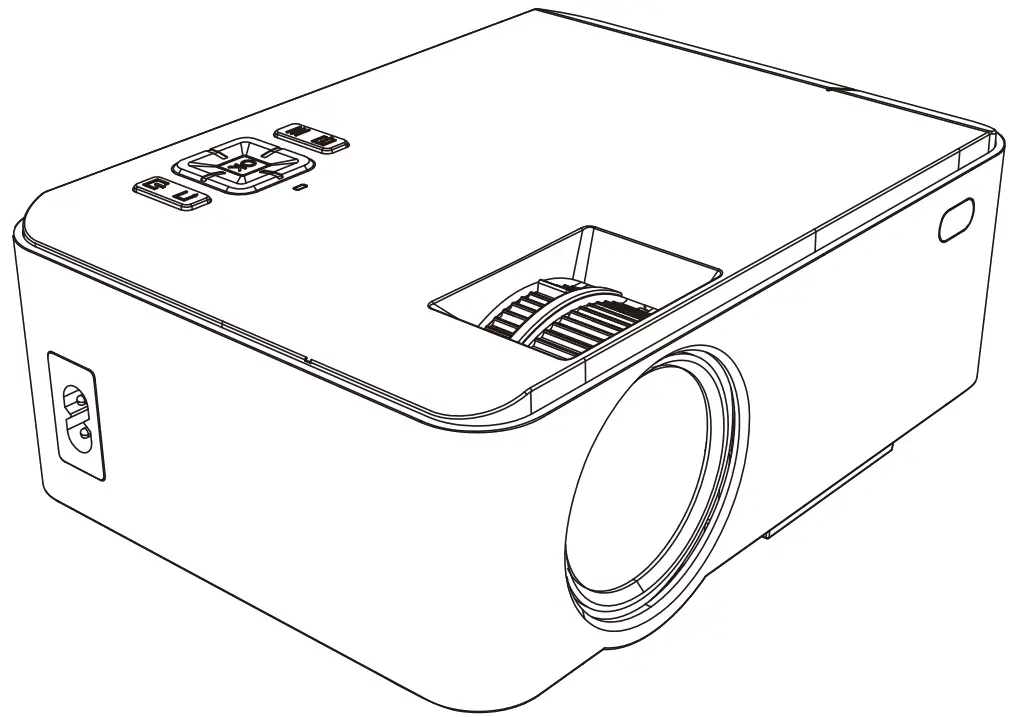 DBPOWER RD 821 MINI LCD Video Projector - Fig 7