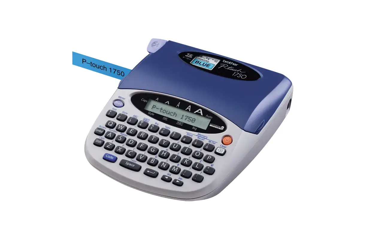 Brother P-touch Pt-1750 Electronic Labeling System User Guide Brother P-touch Pt-1750 Electronic Labeling System User Guide