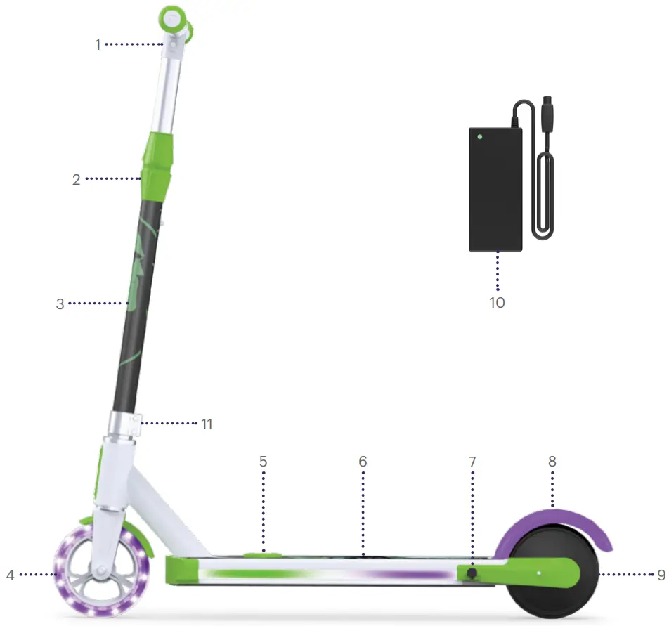 JETSON JBUZZ ELE Disney Buzz Lightyear Kids' Electric Scooter - Description