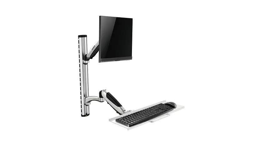 Speaka Professional 2731204 Monitor Holder With Multiport Hub Instruction Manual