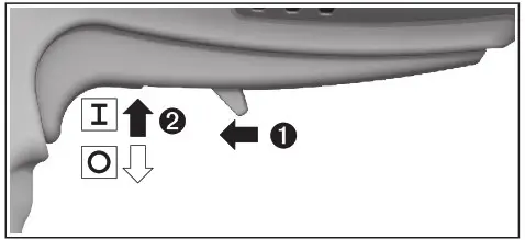 BOSCH GWG 12V 50 S Professional Straight Grinder - Operation
