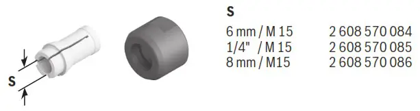 BOSCH GWG 12V 50 S Professional Straight Grinder - overview 3