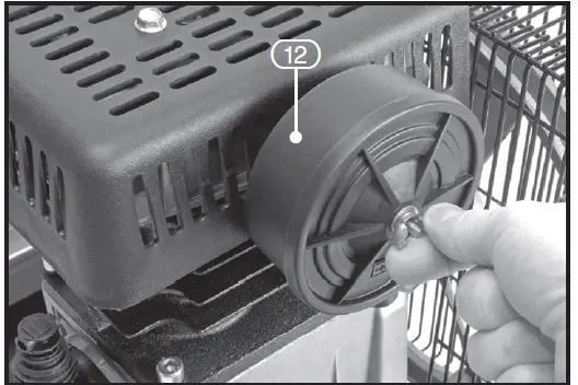 DRAPER 31254 Belt Driven Air Compressor 06