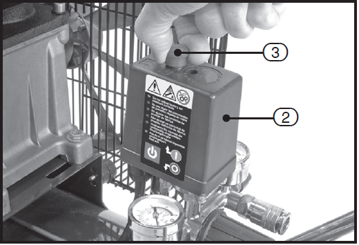 DRAPER 31254 Belt Driven Air Compressor 09