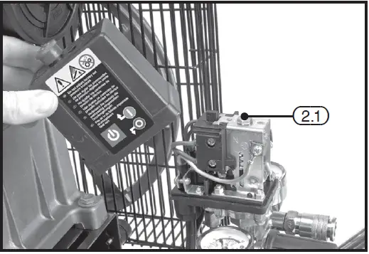 DRAPER 31254 Belt Driven Air Compressor 12