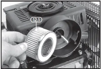 DRAPER 31254 Belt Driven Air Compressor 14