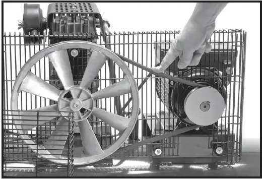 DRAPER 31254 Belt Driven Air Compressor 18