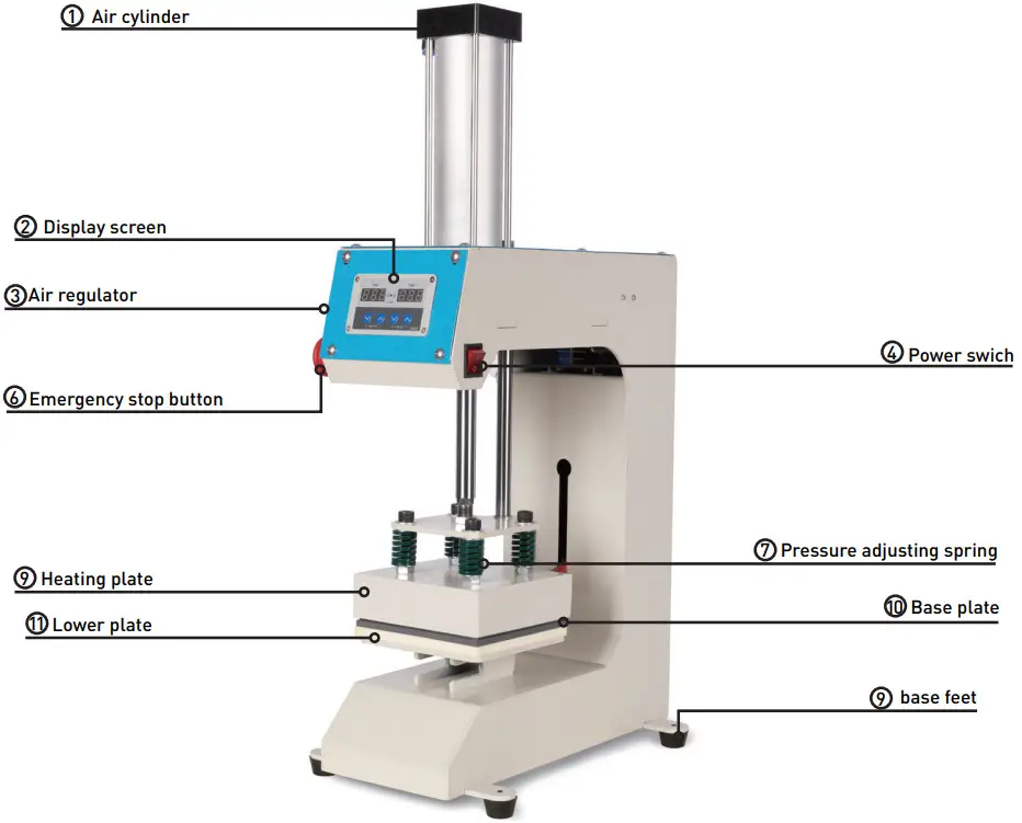 TOOLOTS CH2020D Hot Stamping Machine - Overview