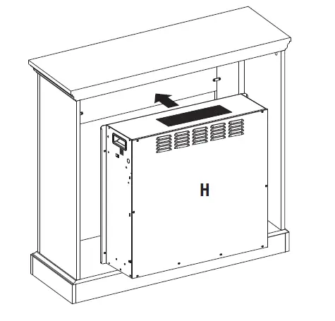 StyleWell 1418FM-23-251 Northglenn Freestanding Faux Marble Surround Electric Fireplace-fig-12
