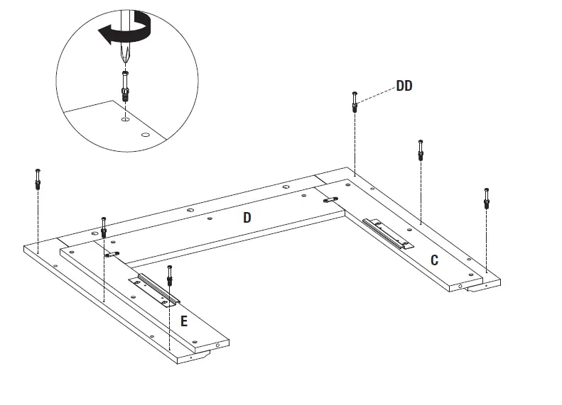 StyleWell 1418FM-23-251 Northglenn Freestanding Faux Marble Surround Electric Fireplace-fig-6