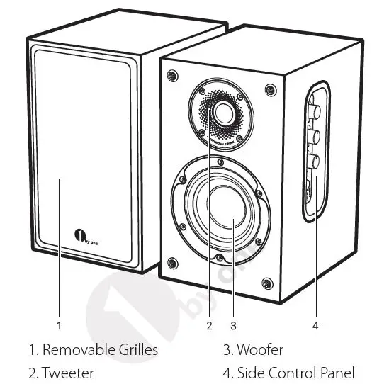 1-BY-ONE-1-AD04NA01-Multimedia-Speaker-System-fig-1