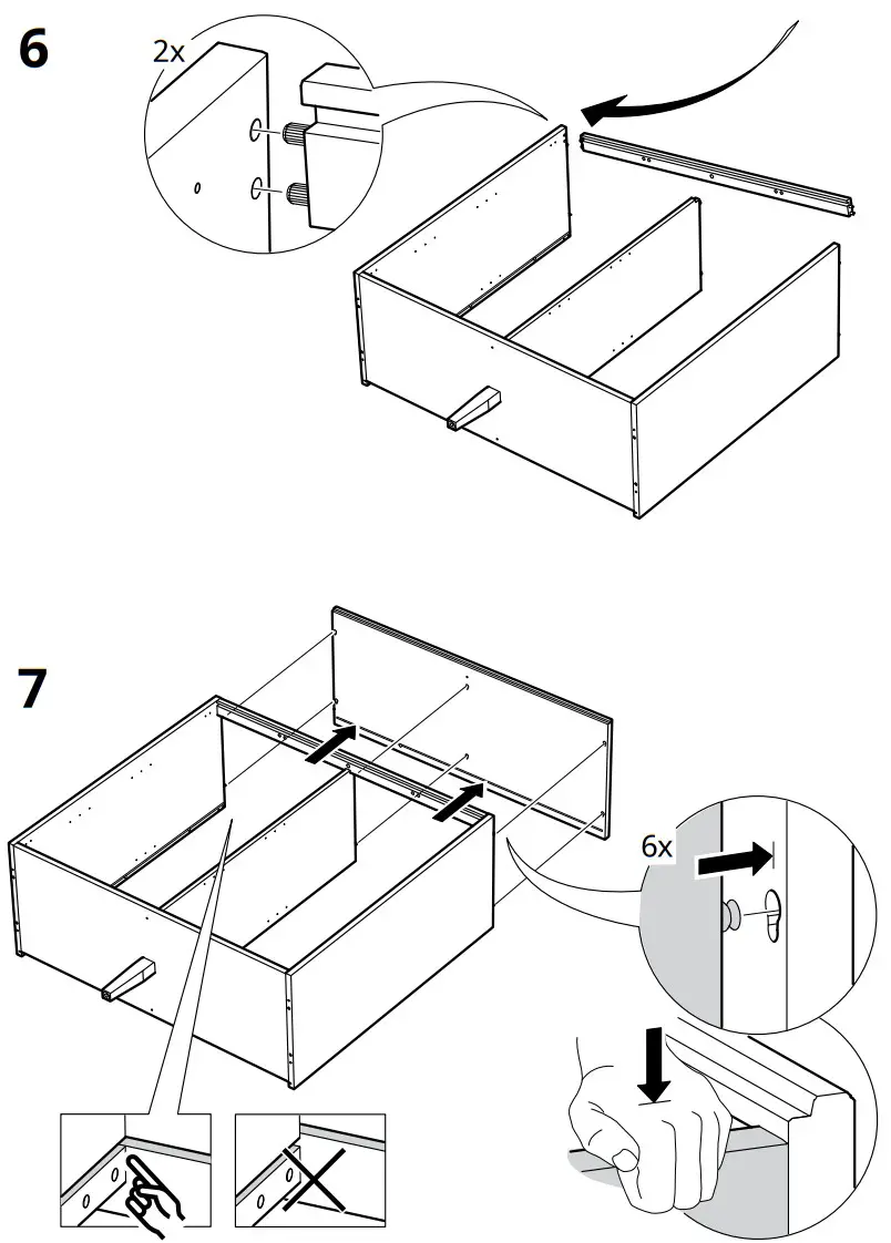 IKEA IDANÄS 4 Drawer Chest Stained - fig 10