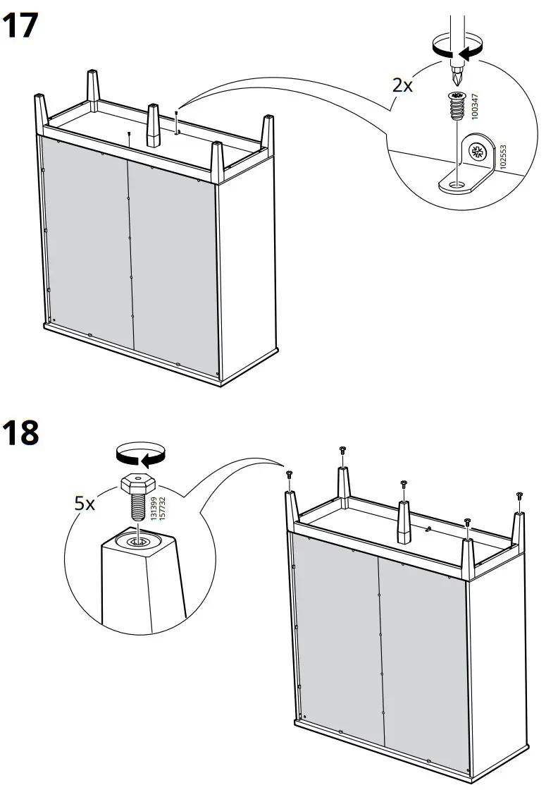 IKEA IDANÄS 4 Drawer Chest Stained - fig 16