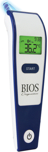 BIOS Diagnostics 240DI 1 Second Ear Thermometer with Bluetooth-PEODUCT