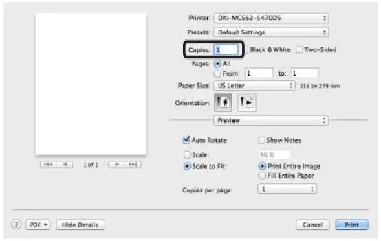 OKI AirPrint MB472W Wireless Laser Printer - fig 9
