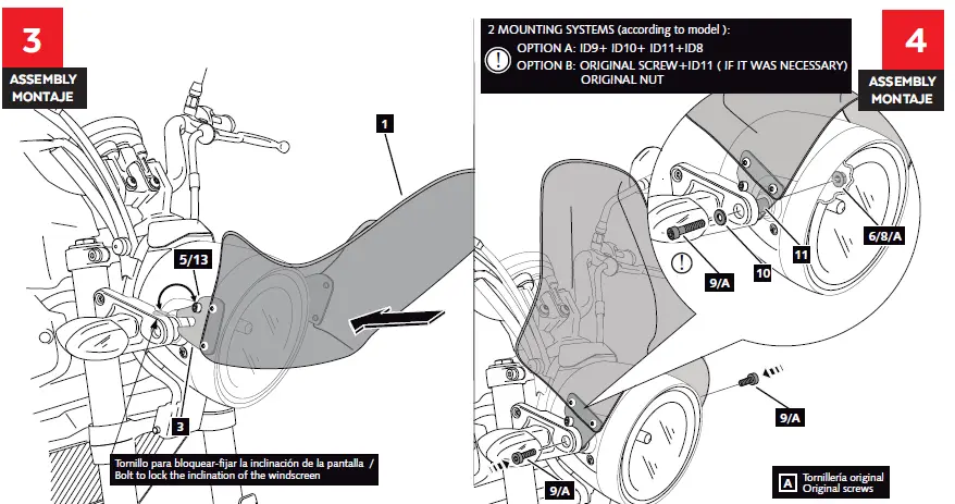 Puig 0013 Raptor Windscreen 3