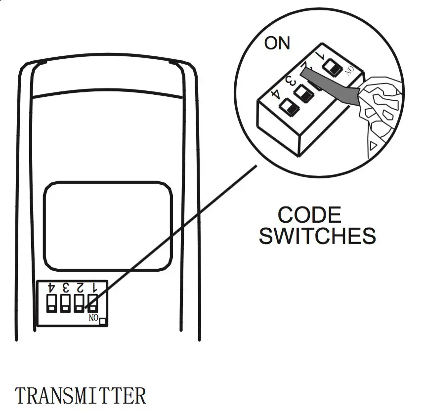 ANDERIC FAN2R Ceiling Fan Receiver - SETTING THE CODES