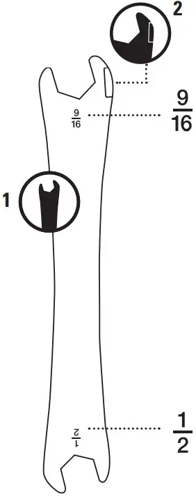 FLUSHMATE F3B 503 Series Pressure Assist Systems - Flat Wrench