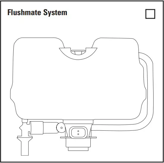 FLUSHMATE F3B 503 Series Pressure Assist Systems - Flushmate System