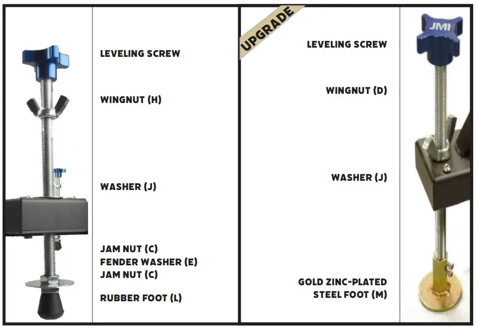 JMI TPWUMEDHD5 5 Inch Medium Heavy Duty Wheeley Bar - fig5