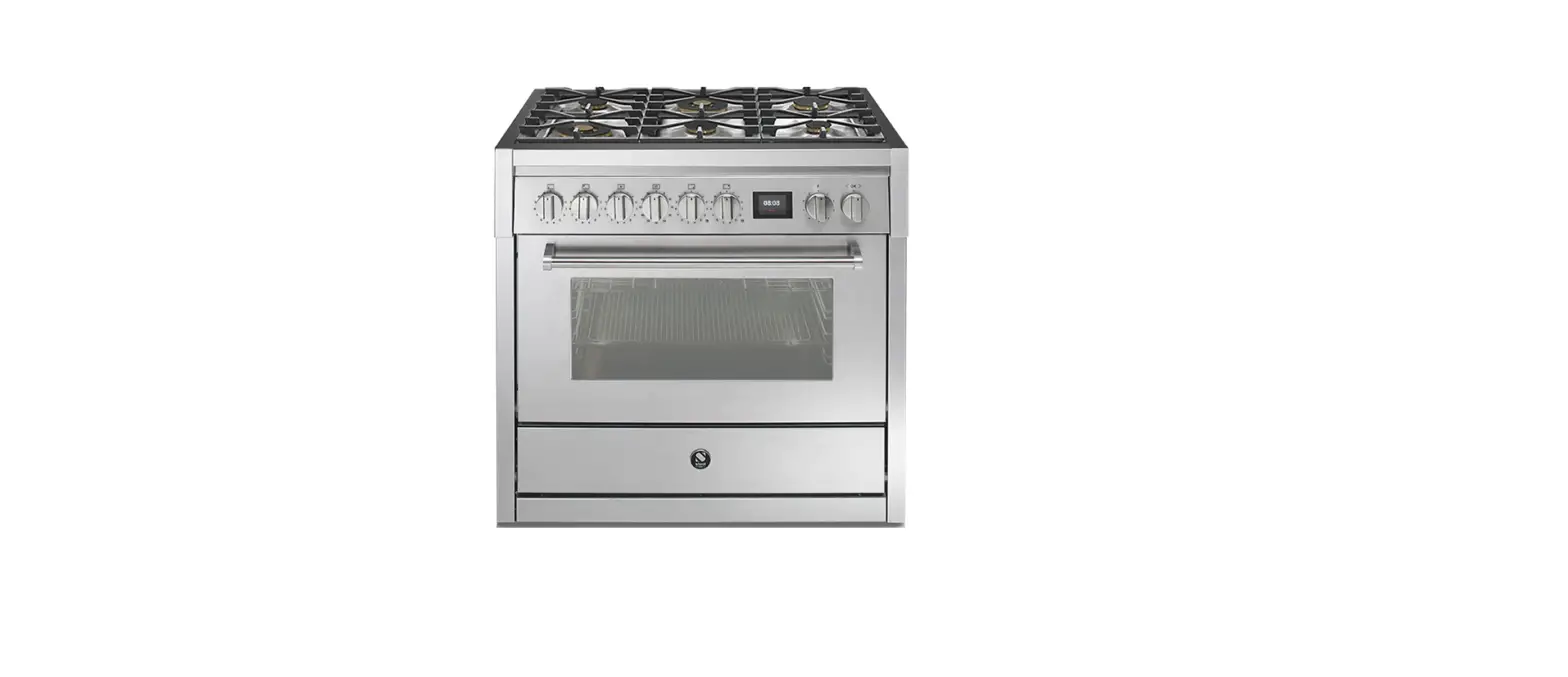 Steel Gq9s-5fi-na 90cm Upright Cooker With Combi Steam Oven Owner's Manual