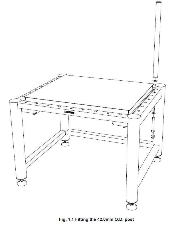 THORLABS PSY191S Additional Instrument Shelf 1