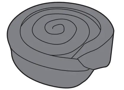 GE APPLIANCES AHD06 Energy Star 6,200 Btu Ultra Quiet Window Air Conditioner - gasket