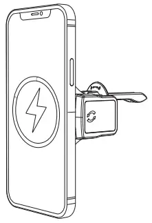 MEIDI VCW 516 Auto Clamping Magnetic Wireless Charger - Instructions 5