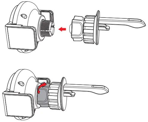 MEIDI VCW 516 Auto Clamping Magnetic Wireless Charger - Instructions