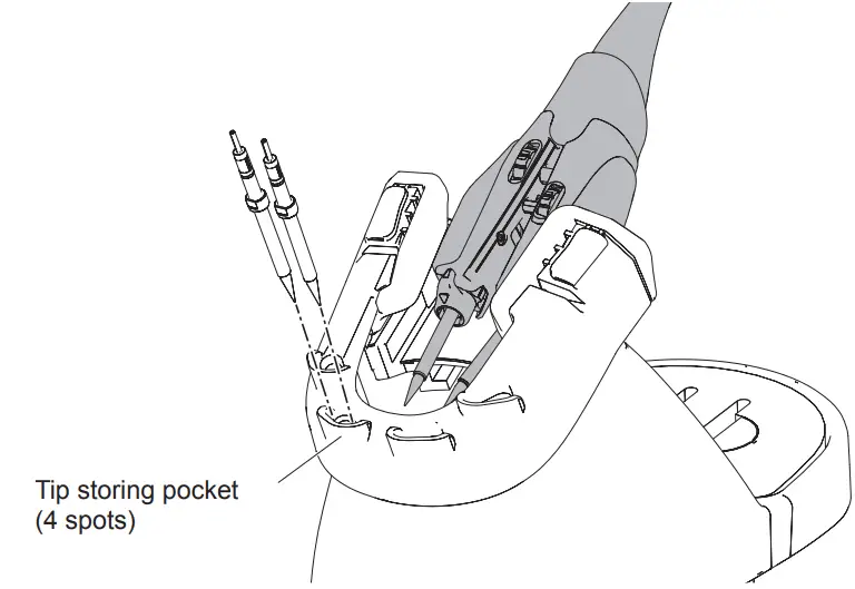 HAKKO FX1003-84 Micro Tweezers Handpiece - Fig 3