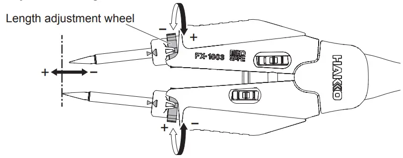 HAKKO FX1003-84 Micro Tweezers Handpiece - Fig 6