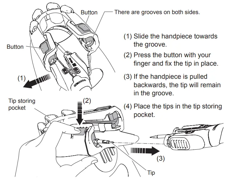 HAKKO FX1003-84 Micro Tweezers Handpiece - Fig 9