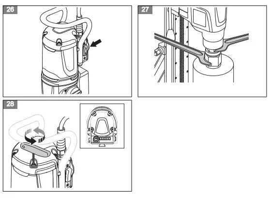 Husqvarna DM 370 Diamond Drilling Machine - fig 3