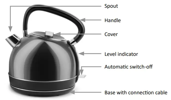 arendo 302689 Water Kettle fig 1