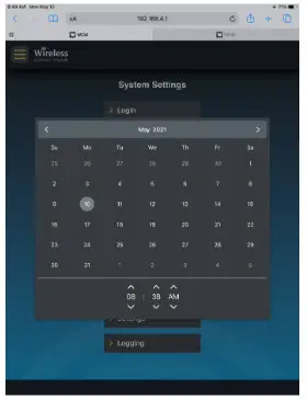 DNP WCM2 Wireless Connect Module - fig 16