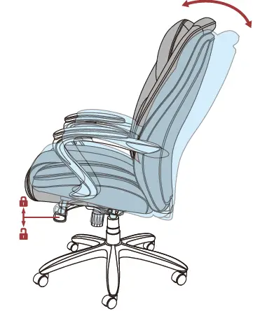 Serta 44942 Assembly Instructions Executive Chair fig-11