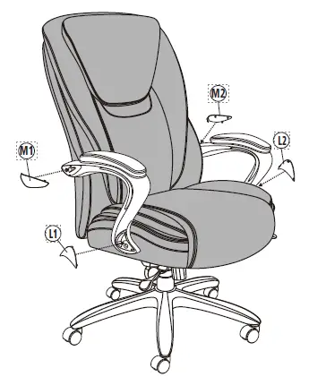 Serta 44942 Assembly Instructions Executive Chair fig-9