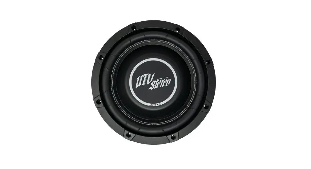 Utv Stereo Utvs-10lp 10 Inch Low Profile Subwoofer User Manual