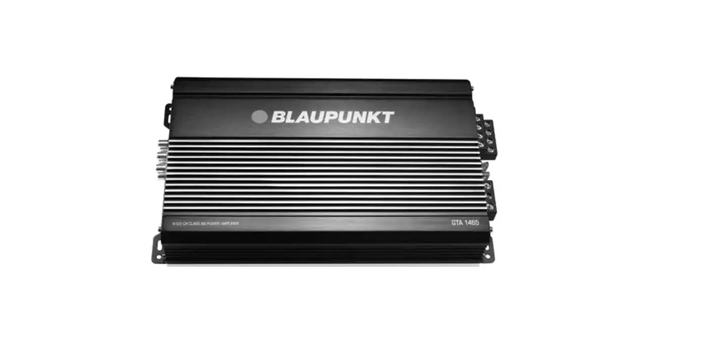 Blaupunkt Gta 1465 Power Amplifier Instruction Manual