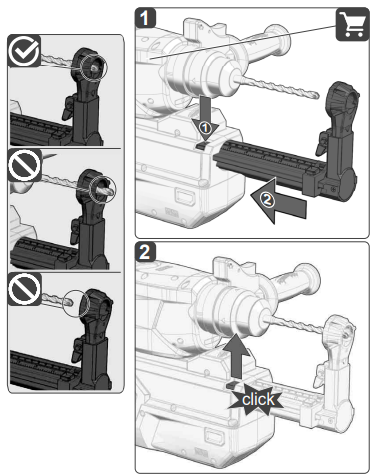 milwaukee-M18-FDDEL32-Dust-Extractor-Instruction-fig-4